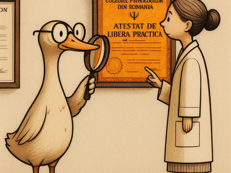 Cum verific dacă un psiholog are drept de liberă practică?