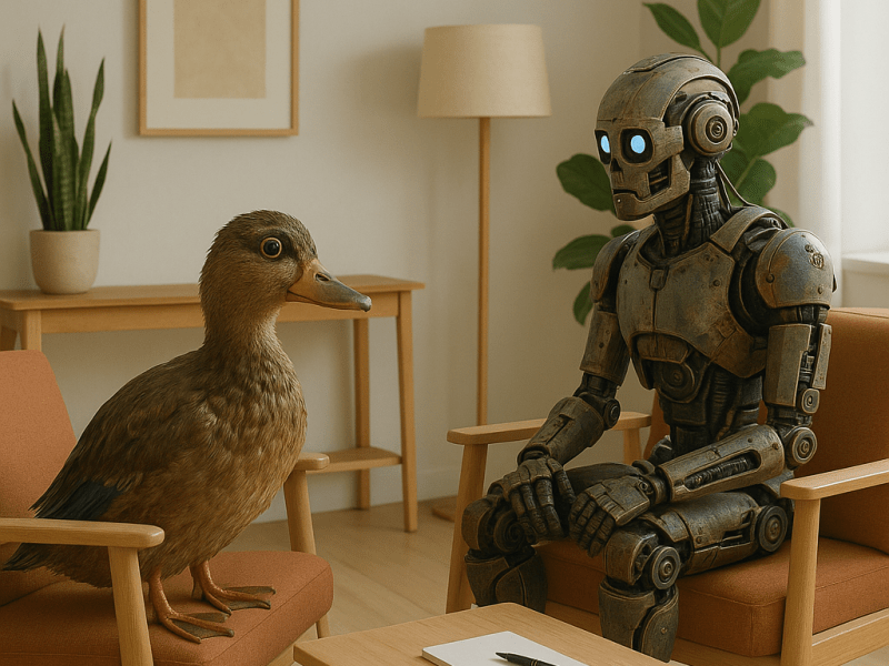 Terapeutul meu este un robot